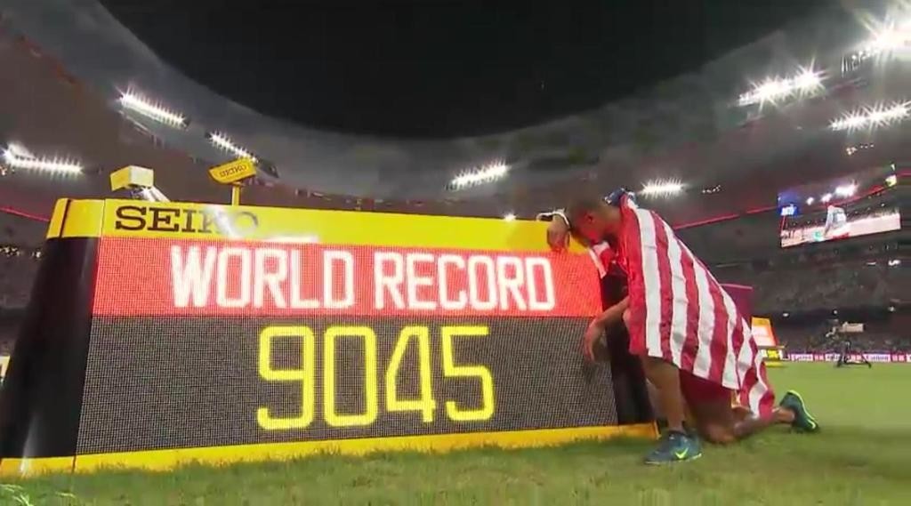 ashton eaton world record